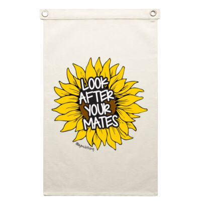 LAYM sunflower wall flag Thumbnail